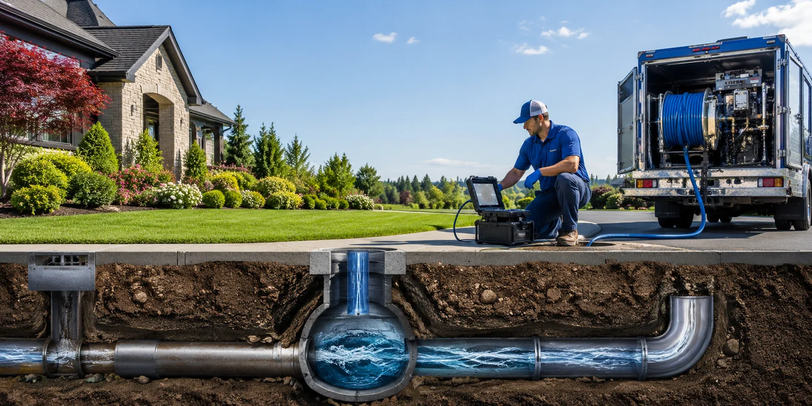 Drainage restoration information for London, AR
